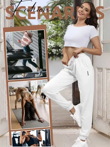 Vista 5 de Conjuntos de sudadera con pantalones deportivos para mujer