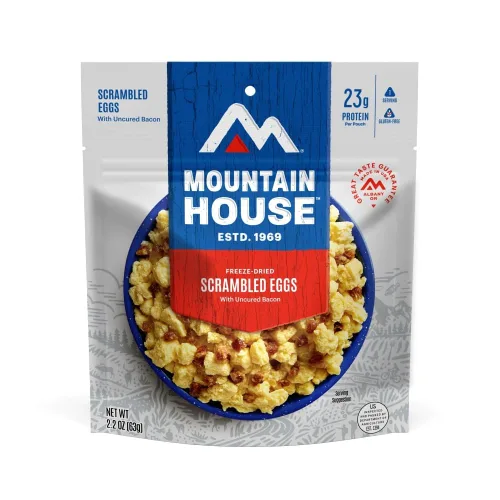 Vista 19 de Mountain House granola con leche y arándanos Comida liofilizada para mochileros y camping Pack de 6