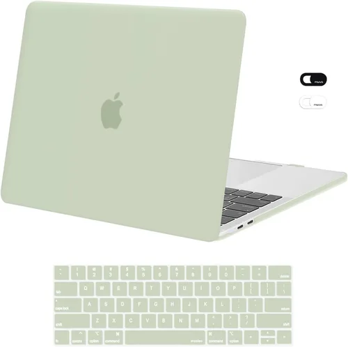 Vista 19 de MOSISO - Carcasa rígida de plástico, compatible con MacBook Pro de 13 pulgadas y cubierta para teclado y cámara web