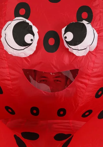Vista 2 de Disfraz Inflable de Pulpo para Adultos Multicolor