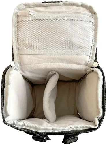 Vista 4 de Navitech Bolsa de cámara de videocámara púrpura compatible con Sony HDR-CX405 9,2 MP Full HD videocámara