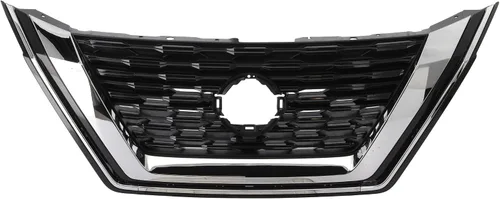 Vista 37 de Garage-Pro Conjunto de Parrilla Frontal para Nissan Frontier 1998-2000, Cáscara Cromada, Inserción Negra, Accesorios Nissan Frontier, NI1200183