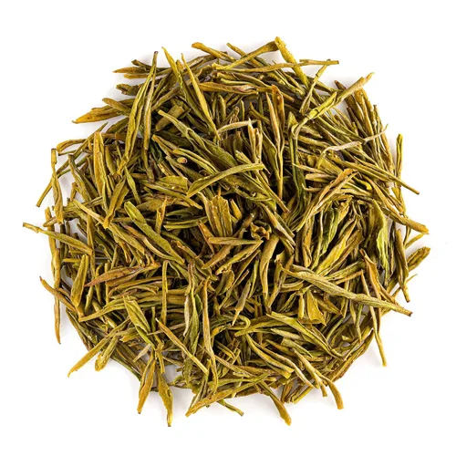 Vista 5 de Huoshan Yellow Tea Old Methods - Té dulce de brotes altos de Huoshan Anhui Rare Chinese yellow tea from Huoshan slowly withered for a smooth