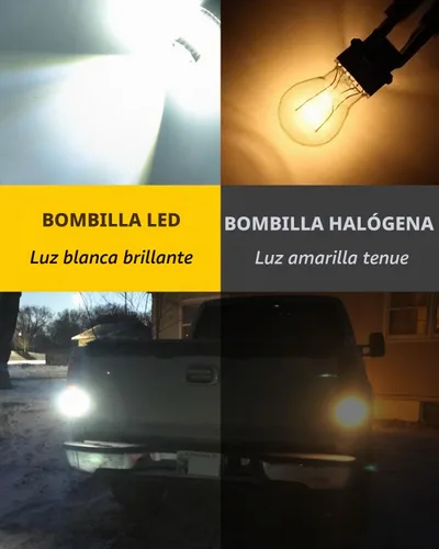Vista 3 de Xenon White T20 7443 7444 7440 Bombillas LED con proyector de retroceso de luces compatibles con Honda 2001 2002 2003 2004 2005 2006 2007 2008 2009