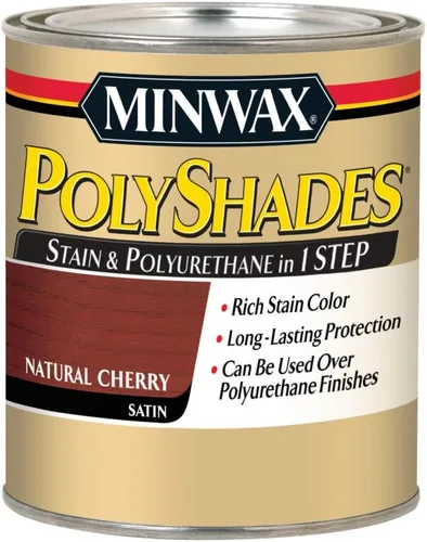 Vista 34 de Barniz Minwax 213104444 PolyShades Miel