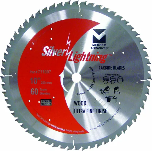Vista 11 de Mercer Abrasives 715381 Cuchilla de corte de madera de carburo ATB de 16 dientes con diámetro de 5-3/8 pulgadas y eje de 5/8 pulgadas