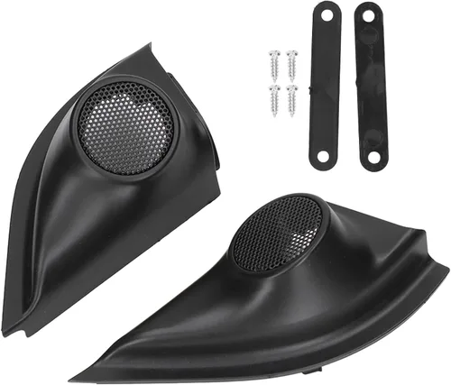 Vista 8 de Fydun 2 piezas de cubierta de tweeter para pilar de puerta de automóvil, panel de altavoz, adaptaciones de repuesto para HR‑V Vezel XR‑V CR‑V