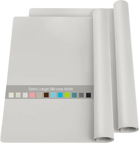 Vista 24 de Tapetes de silicona de grado alimenticio para encimera de cocina, tapete protector de encimera, resistente al calor, tapete para freidora de aire