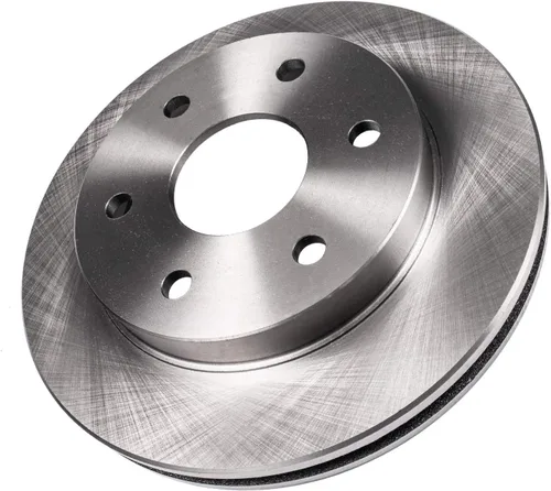 Vista 422 de Detroit Axle - Rotores de freno delantero para 04-13 Mazda 3 Rotores de frenos de disco 06-15 Mazda 5 Reemplazo: Rotor regular delantero de 11.81
