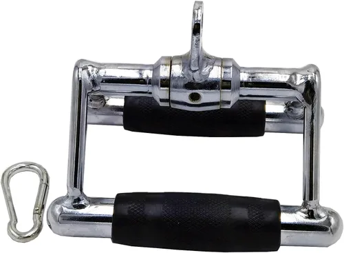 Vista 6 de LAT Pull Down Bar Strength Training Cable Machine Accessories Gire el agarre de goma