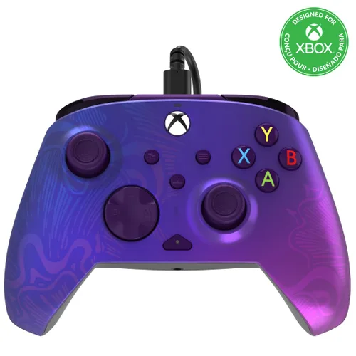 Vista 26 de PDP Gaming Xbox Series X S Red Bundle: REMATCH Wired Gamepad Controller & AIRLITE Wired Headset with Mic, Licensed Xbox One Gamepad, Customizable