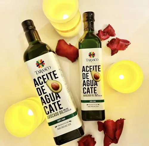 Vista 2 de Tarasco sabroso aceite de aguacate 8.5 fl oz cada botella. Sabores surtidos. Kosher, sin OMG, Halal y BRC (chipotle, 1 paquete)