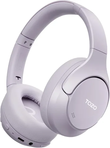 Vista 14 de TOZO Auriculares inalámbricos con cancelación de ruido híbridos HT3, 90H Negro