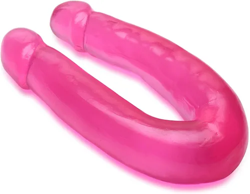 Vista 3 de Lynx Consolador Doble Hielo - Rosa