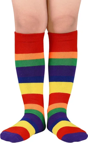 Vista 15 de Century Star Calcetines de fútbol de algodón para niños y jóvenes, calcetines de tubo suave, hasta la rodilla, calcetines deportivos largos