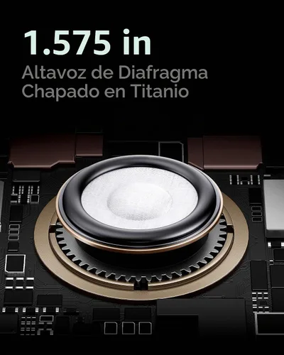 Vista 5 de Picun F8 Pro - Auriculares híbridos con cancelación activa de ruido con múltiples modos, auriculares inalámbricos Bluetooth sobre la oreja, tiempo
