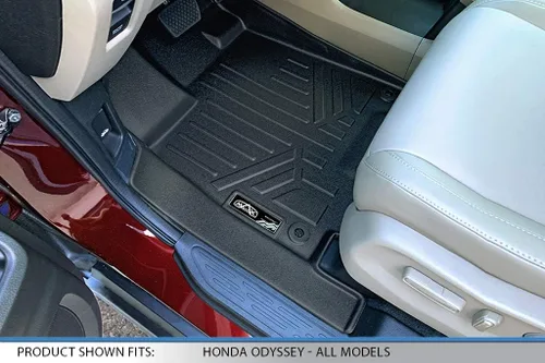 Vista 18 de MAXLINER Juego de alfombrillas de primera fila para Honda Odyssey 2011-2017