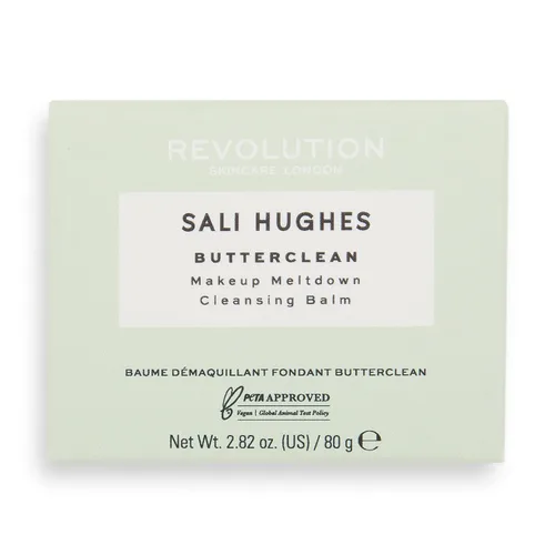 Vista 4 de Revolution Skincare London, Sali Hughes, Butterclean - Bálsamo limpiador de maquillaje, limpiador facial, 2.82 oz