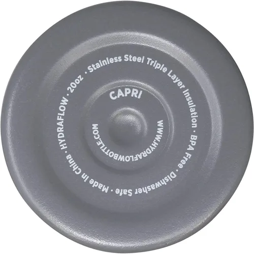 Vista 5 de HYDRAFLOW Capri - Vaso de 30 onzas con popote – Vaso aislado al vacío de triple pared – Vaso aislado al vacío – Vaso de acero inoxidable – Vaso