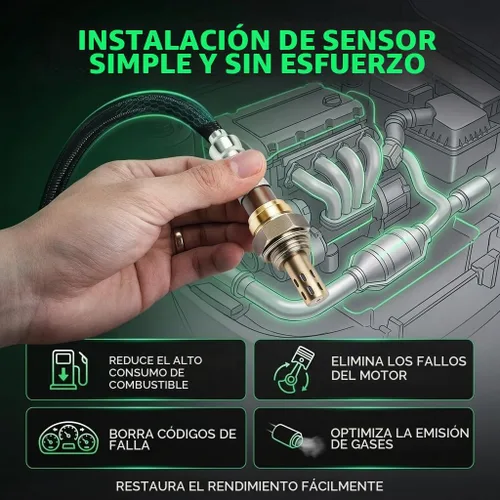 Vista 5 de Sensor de oxígeno corriente arriba para Volvo S60 S80 S90 V60 V70 V90 XC40 XC60 XC70 XC90 Land Rover LR2