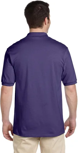Vista 2 de Jerzees SpotShield - Polo de manga corta para hombre, Blanco