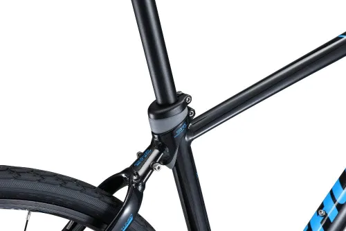 Vista 8 de Schwinn Vantage - Bicicleta híbrida deportiva para hombres y mujeres, transmisión de 21 o 24 velocidades, marco de aluminio, barra plana, frenos