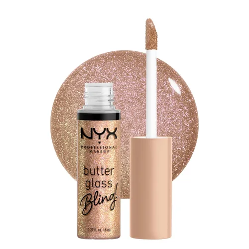 Vista 15 de NYX MAQUILLAJE PROFESIONAL Brillo de mantequilla, brillo de labios no pegajoso, - Eclair (rosa)
