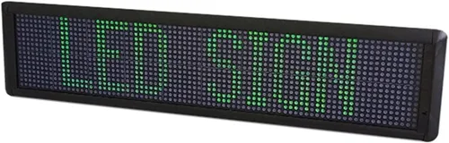 Vista 9 de Protable Gym Timer Led Control remoto Información Texto LED Displ-ay Board p7.62 Interior programable Información Rolling Sign Board Outdoor Digital