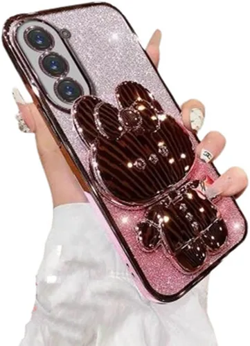Vista 9 de Funda para Samsung Galaxy A16 5G para mujeres y niñas con correa colgante para teléfono [Compatible con Magsafe] [Protector de lente de cámara]
