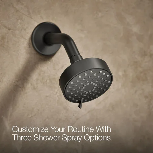 Vista 7 de Kohler K-TS21948-4G-BL Remodel Rite-Temp - Kit de molduras para bañera y ducha, 1.75 GPM, negro mate