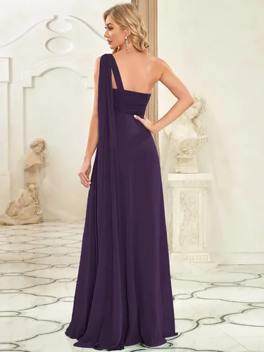 Vista 2 de Ever-Pretty Vestido de noche de un solo hombro para mujer 09816