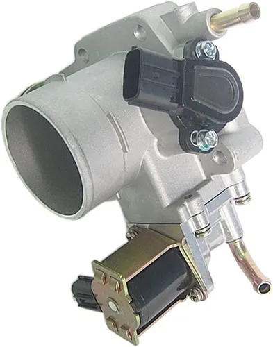 Vista 5 de Conjunto de cuerpo del acelerador de motor de automóvil con motor de velocidad de ralentí FSD7-13-650 compatible con Mazda 323 Familia Protege 1.8