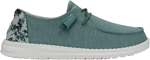 Vista 227 de Hey Dude Wendy - Zapatos de mujer, mocasines sin cordones para mujer, cómodos y ligeros