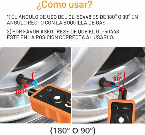 Vista 5 de VXDAS GL50448 Herramienta de reaprendizaje TPMS Compatible para GM Chevy Herramienta de activación de restablecimiento del sensor de presión