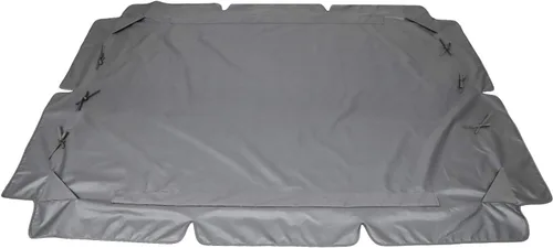 Vista 9 de Toldo de repuesto para silla columpio de patio al aire libre, cubierta de toldo de 3 plazas, impermeable, resistente al viento, anti-UV, resistente