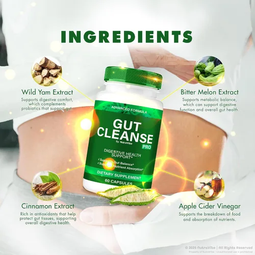 Vista 5 de (3 unidades) Gut Cleanse Pro - GutCleanse Pro para fórmula intestinal y digestión, FloraShield para apoyo digestivo, comodidad y equilibrio