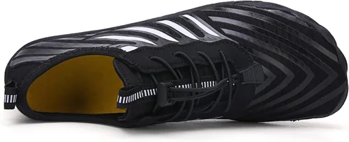 Vista 3 de Simari Zapatos de agua para mujer, hombre, natación, playa, piscina, deportes acuáticos, secado rápido, estilo descalzo, buceo, surf y caminar