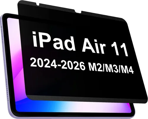 Vista 21 de IPROKKO Protector de pantalla magnético de privacidad compatible con iPad de 9ª, 8ª, 7ª generación de 10.2 pulgadas (2021/2020/2019) y iPad Air 3th