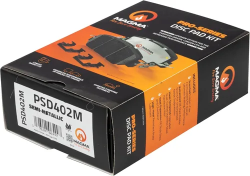 Vista 4 de MAGMA Pro-Series PSD402M Pastillas de freno semimetálicas, delanteras