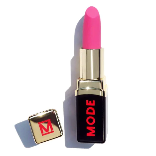 Vista 5 de MODE Ballerina Pink Virgin Matte Areni Noir Lipstick BETWEEN BETWEEN - Labios ricos de larga duración, aceites naturales nutritivos para el cuidado