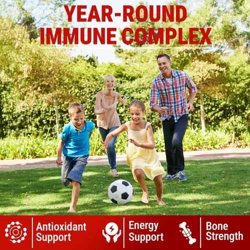 Vista 4 de KEY ELEMENTS - Gomitas de zinc de apoyo inmunológico de 50 mg con vitamina Rich Berry Taste - Suplementos de zinc antioxidantes naturales con cobre