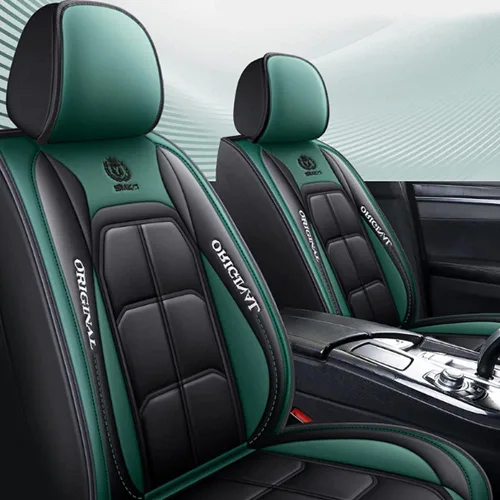Vista 12 de Fundas de asiento de automóvil adecuadas para Mercedes Benz E300 E320 E350 E450 5 asientos de cuero impermeable fundas de asiento de automóvil con 2