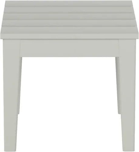 Vista 15 de WestinTrends Malibu - Mesa auxiliar cuadrada para exterior para silla Adirondack, teca