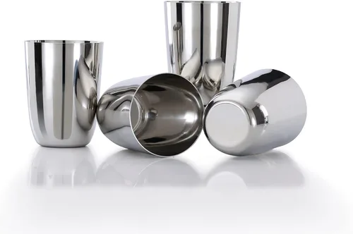 Vista 10 de Vinod Juego de 12 vasos de acero inoxidable de alta calidad, para cocina del hogar Set de 12