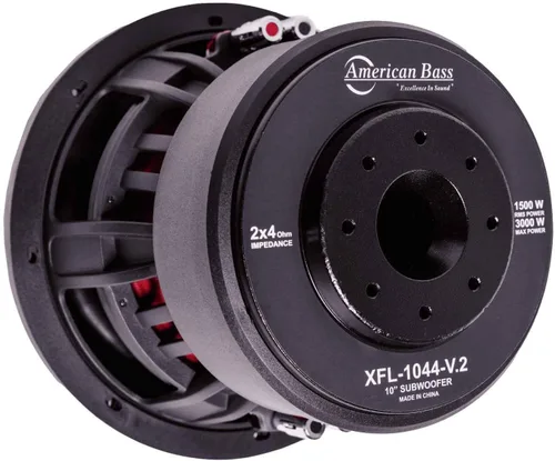 Vista 5 de American Bass XFL1022 10 Wooofer 2ohm 220oz Imán 2000w Max