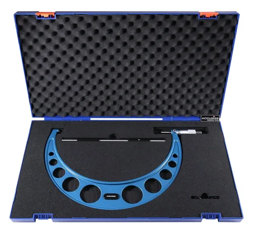 Vista 13 de Accusize Industrial Tools Micrómetro de exterior de ultra precisión 0 - 1 pulgada x 0.0001 pulgada, Eg00-0001 0-1", Ultra-Precision, Carbide