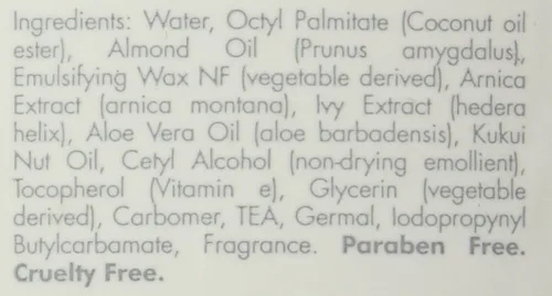 Vista 2 de Crema para masajes Biotone con doble propósito