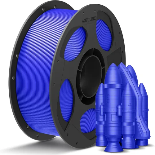 Vista 59 de ANYCUBIC Filamento PLA Plus (PLA+), paquete de filamento para impresora 3D de 0.069 in, alta dureza, precisión dimensional +/- 0.001 in, impresión