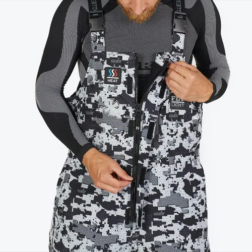 Vista 4 de NORFIN Baberos Explorer Camo Heat FLT