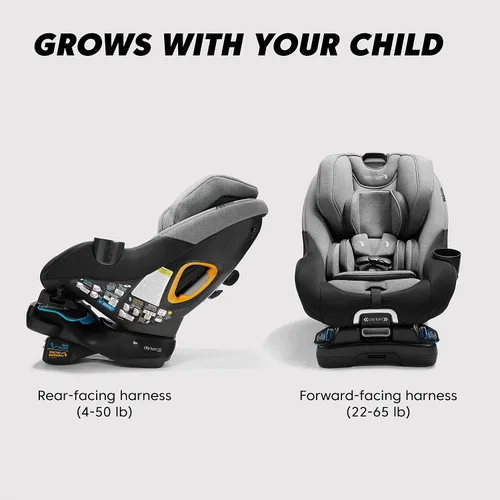 Vista 5 de Baby Jogger City Turn Asiento de Automóvil Convertible y Giratorio, Negro Ónix - Se Adapta desde Recién Nacido hasta Niño Pequeño con Modos